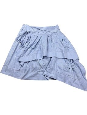 Christian Wijnants Sadira Embroidery Asymmetrical Wrap Skirt